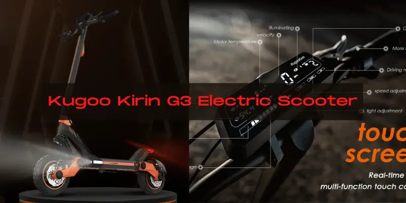 Reseña del patinete eléctrico kugoo g3