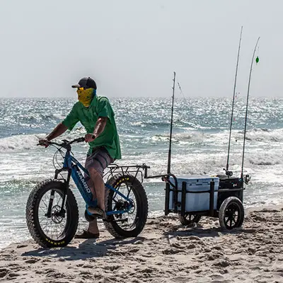 bici elettrica per la pesca