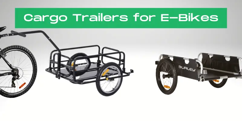 cargo trailers for e-bikes