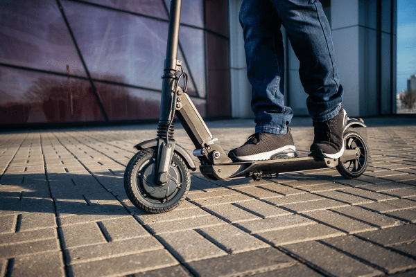 e-scooter para ir al trabajo