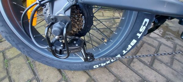 shimano 6-speed gearing on the himo zb20