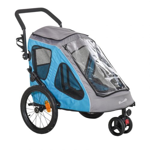 Guide to the Best Dog Trailers for Electric Bikes: Our Top 6 Picks 9 pawhut 2 in 1 dog bike trailer