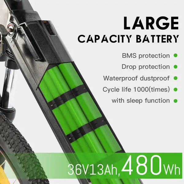 Yose Power Electric Bikes (Range overview) 3 yose power electric bike battery