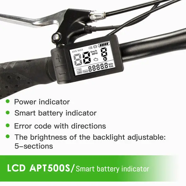 Yose Power Electric Bikes (Range overview) 4 yose power electric bike display