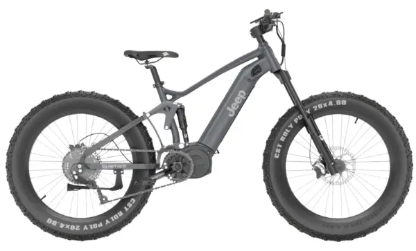 bici elettrica jeep