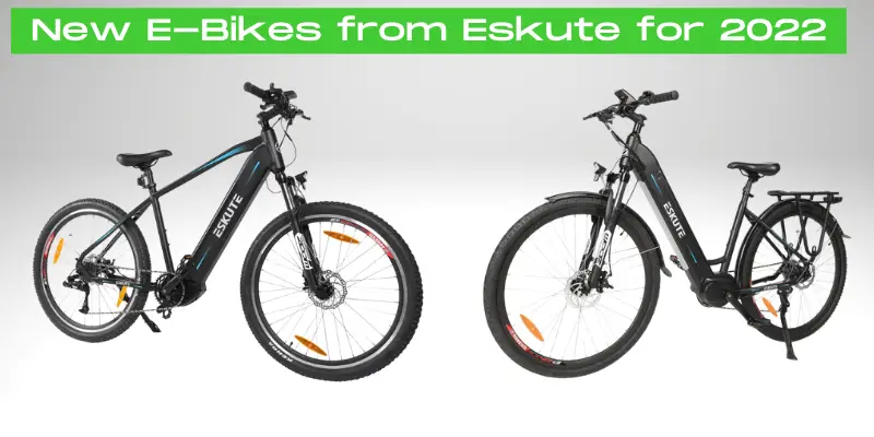 eskute polluno and netuno electric bikes