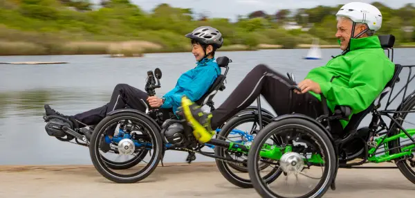benefits of riding an electric recumbent trike