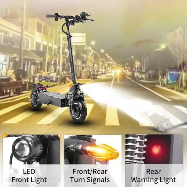 Gogotops GS4 Off-Road Electric Scooter 6 gogotops gs4 lights