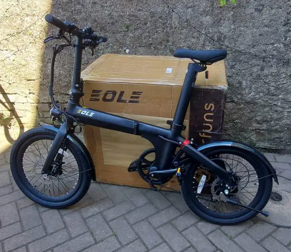 Pregled Morfuns Eole X - lahko zložljivo električno kolo 3 pregled zložljivega e-kolesa morefuns eole x