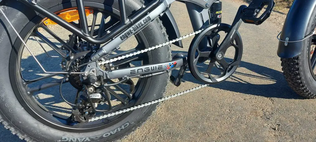 Engwe Engine Pro 750w review: zwaar maar erg leuk om te rijden 7 engwe engine pro 8 versnellingen
