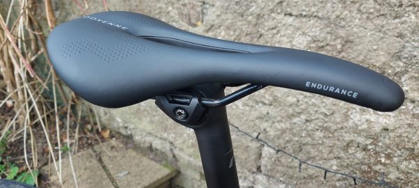 prime saddle used on diy gravel bike build