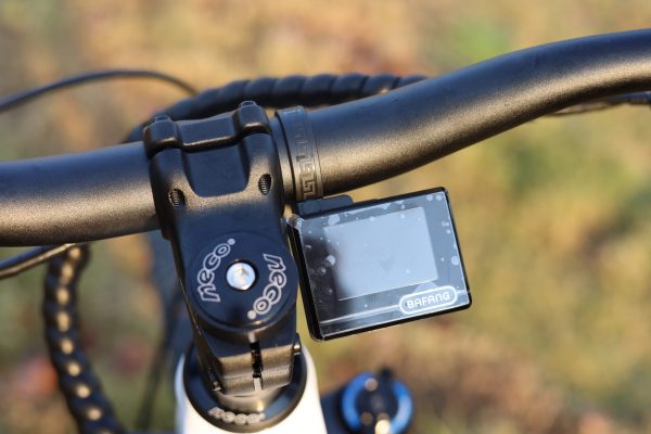 The New Frey Evolve - Excellent Value Full Suspension e-MTB 4 bafang dp-c221 display fitted to frey evolve