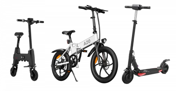 Micro e-bike vs e-scooter vs hopfällbar e-bike