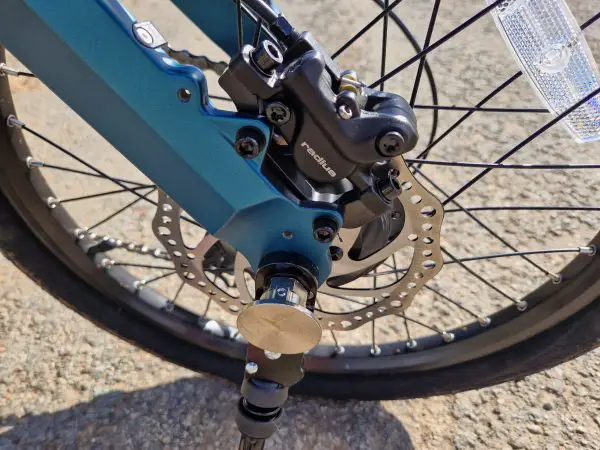 fiido x hydraulic disc brakes