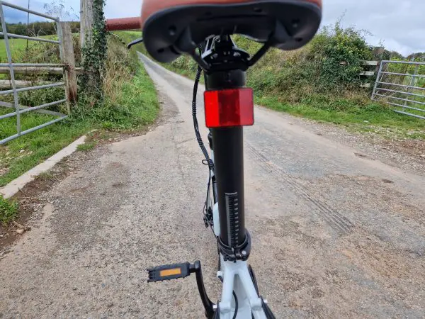 seat post battery on the mycle compact