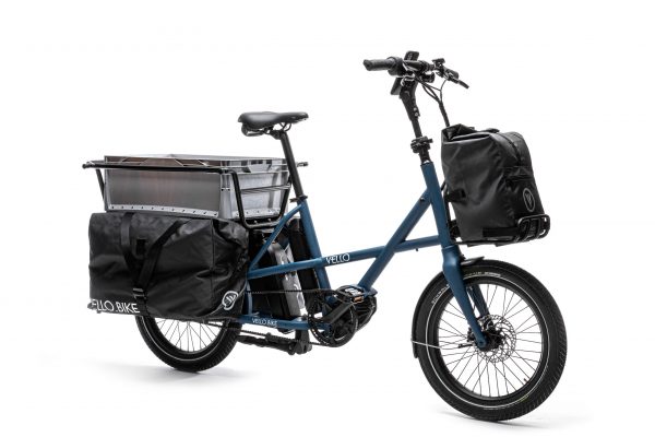 Vello SUB Smart Utility E-Bike - First Look 5 vello sub compact cargo e-bike with cargo