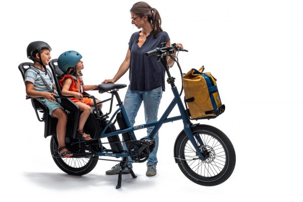 vello sous vélo électrique cargo compact