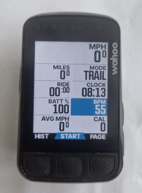x35 ebikemotion paired with wahoo elemnt bolt