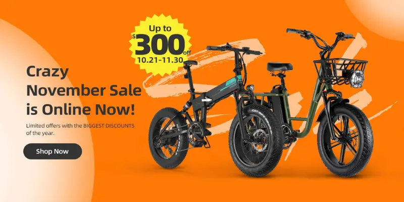 fiido electric bikes black friday 2022 deals