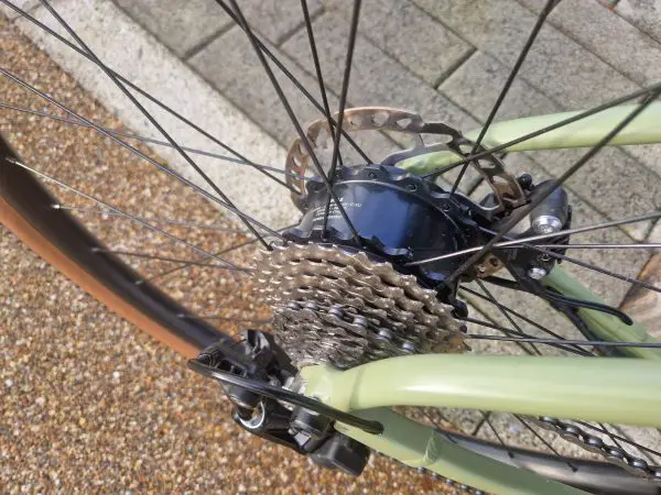 Ribble Gravel AL e Review - Power Your Next Adventure! 5 x35 ebikemotion motor on ribble gravel al e