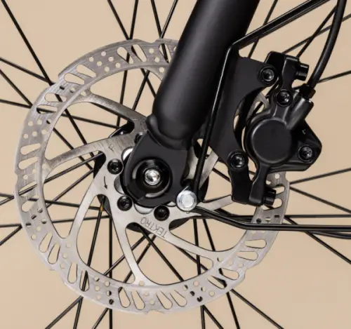 Decathlon Elops LD500e Electric Bike - First Look 9 decathlon elops ld500e hydraulic brakes
