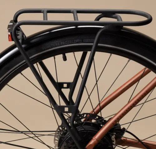 Decathlon Elops LD500e Electric Bike - First Look 7 decathlon elops ld500e pannier rack