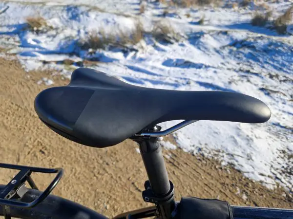 Ortler Speeder Review - Bargain Lightweight E-Bike 16 velo saddle on ortler speeder