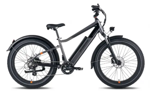 Bicicleta eléctrica Radrover 6 Plus con neumáticos gruesos