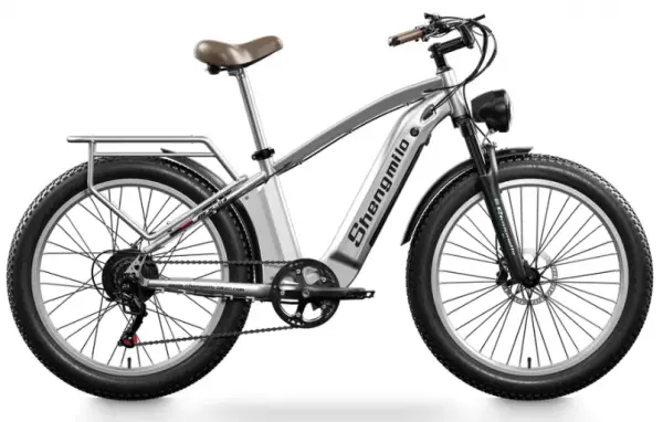 shengmilo mx04 melhor e-bike de pneu gordo estilo retrô