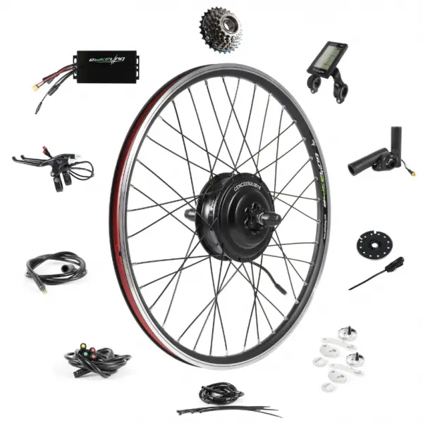 ebikeling 500w front or rear wheel e-bike conversion kit