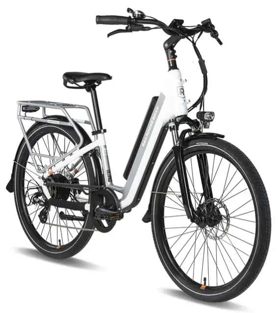 radcity 5 plus bedste step-through e-cykel til pendling under £2000