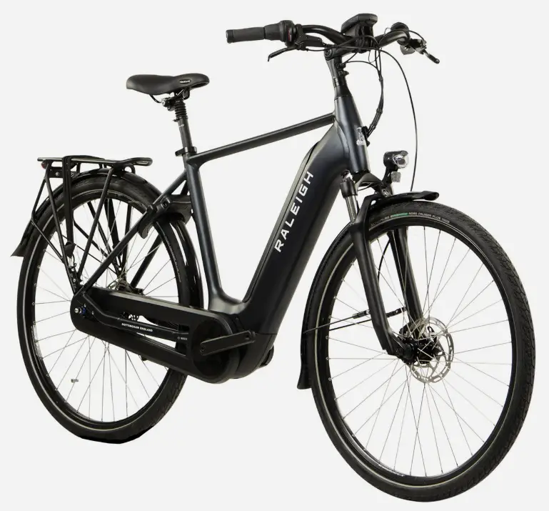 raleigh motus grand tour hub bästa hybrid e-cykel för pendling