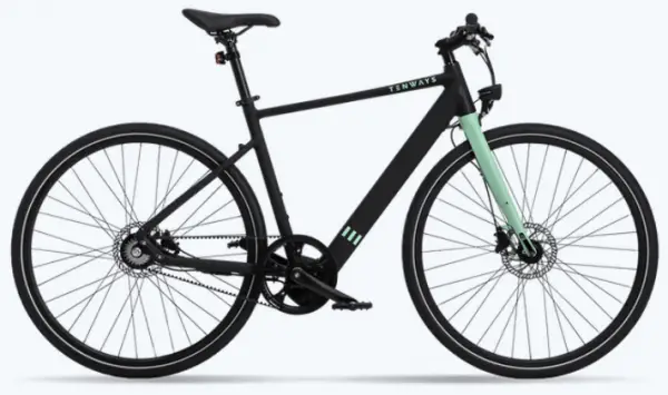 tenways cgo600 lichtgewicht single speed e-bike