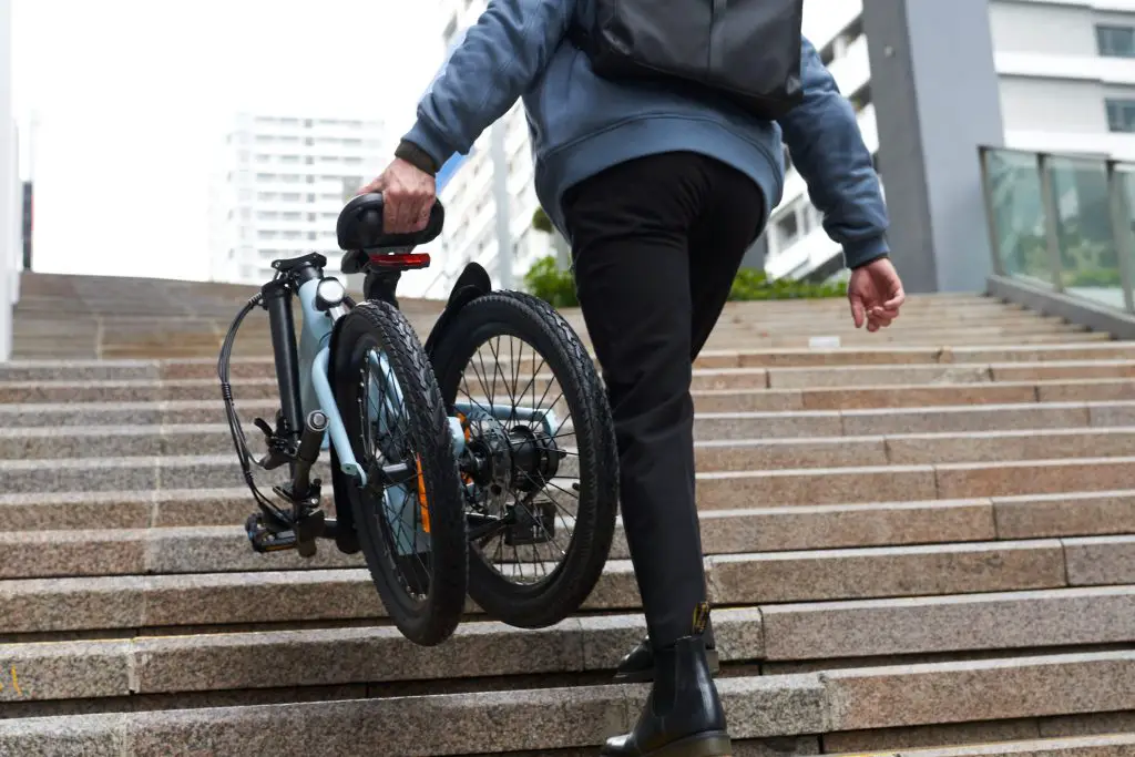 ADO Air - Nouveau vélo électrique pliant léger avec d'excellentes fonctionnalités 6 ado air replié
