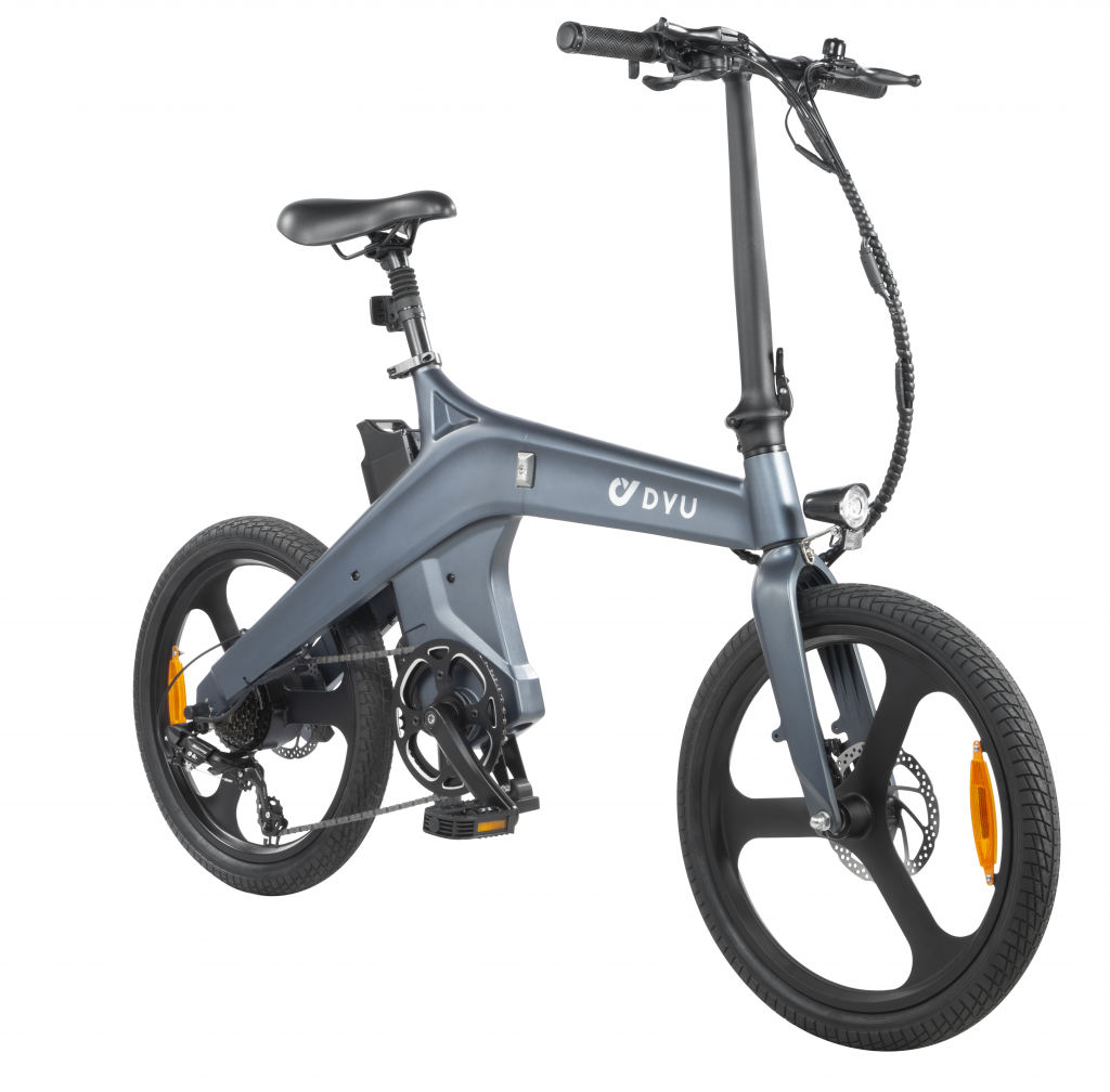 Rowery elektryczne DYU wypuszczają 4 nowe modele na rok 2023 5 składany e-rower dyu t1