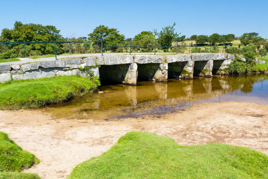 Landschaft auf Bodmin Moor mit dem E-Bike in Cornwall