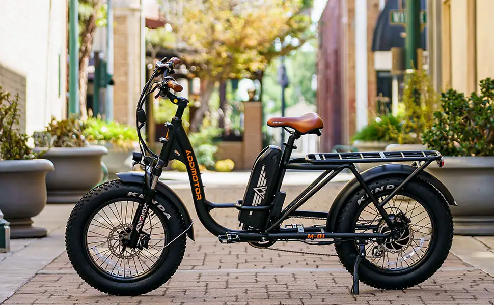 Recenze Addmotor M-81: Univerzální nákladní elektrokolo Fat Tire 3 addmotor m-81 nákladní elektrokolo