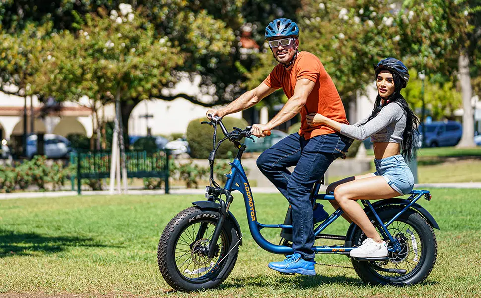 addmotor m-81 cargo e-bike με συνεπιβάτη