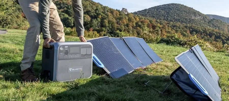 Bluetti Portable Power Stations and Solar Panels