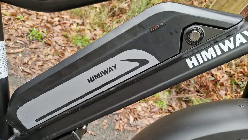Odkrito električno kolo Himiway Cruiser: Ali je vredno vašega težko prisluženega denarja? 5 baterija himiway cruiser