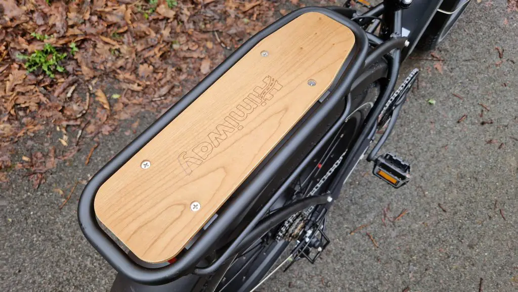 Odkrito električno kolo Himiway Cruiser: Ali je vredno vašega težko prisluženega denarja? 8 prtljažnik za prtljago himiway cruiser