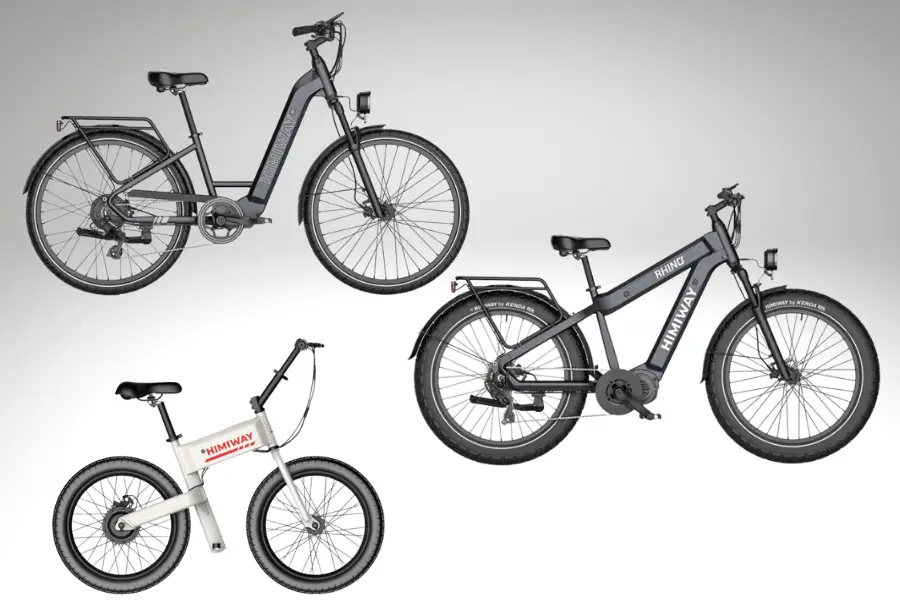 novas e-bikes himiway para 2023