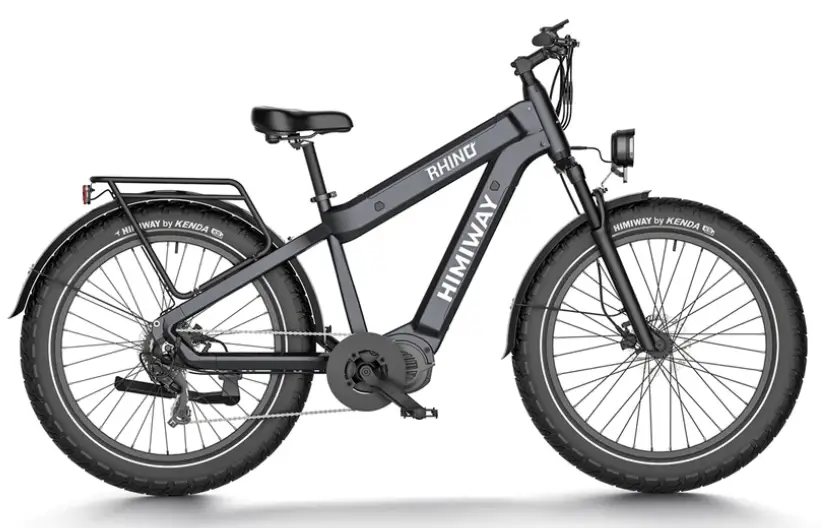 e-bike s tukovou pneumatikou himiway rhino