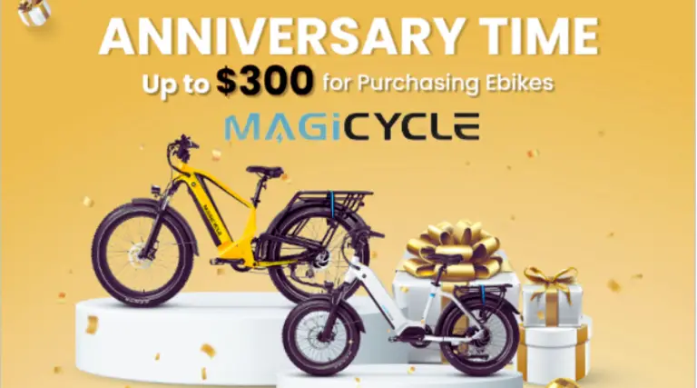 Magicycle Anniversary Sale – pořiďte si elektrokolo Fat Tire a ušetřete velké peníze v roce 2023