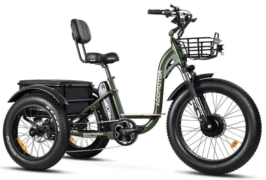 Best Electric Tricycles in 2023: Ride in Style and Comfort 5 addmotor grandtan m-340 e-trike