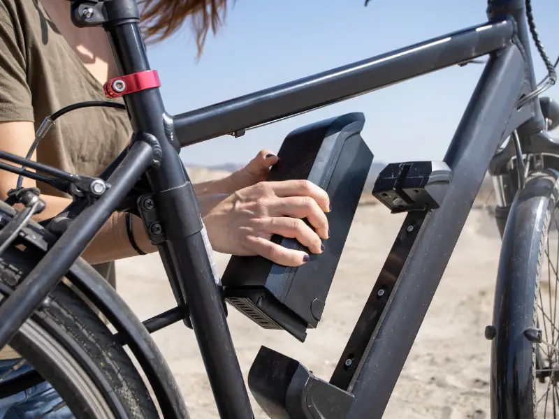 solución de problemas de batería de bicicleta eléctrica