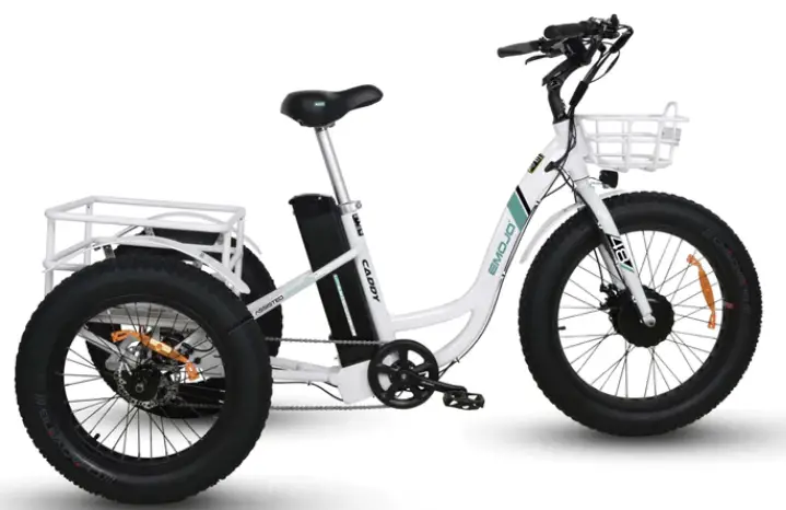 triciclo eléctrico emojo caddy