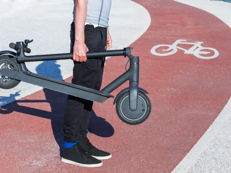 e-scooter portability