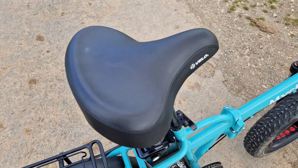 Mycle Charge Review: Affordable & Stylish Folding E-Bike 6 mycle charge saddle