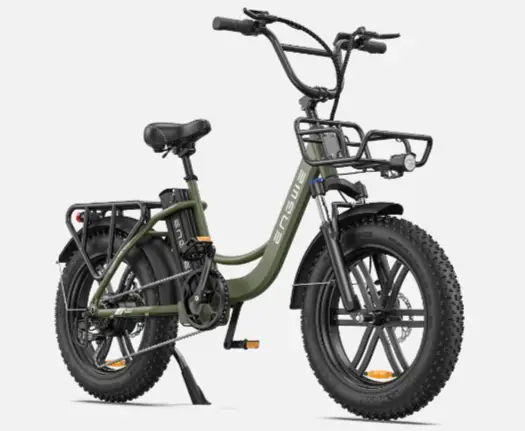 engwe l20 la migliore e-bike step-through per pneumatici grassi